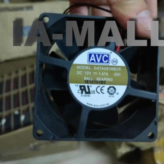 AVC DATA0838B2S 12V 1.47A 2wires cooling fan