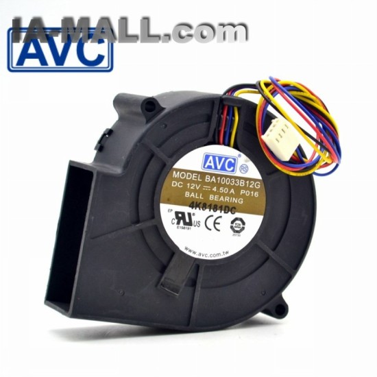 AVC BA10033B12G DC12V 4.5A super violent Blower air dryer exhaust fan