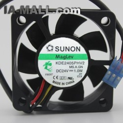 SUNON KDE2405PHV2 DC24V 1.0W 2-wire cooling fan