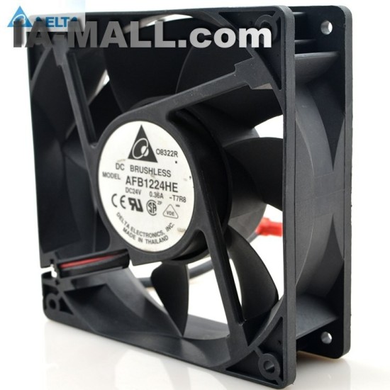 Delta AFB1224HE 24V 0.36A 12cm converter cooling fan