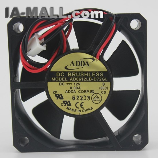 ADDA AD0612MB / LB /HB-D70 / D76GL 6015 12V power supply Silent cooling fan