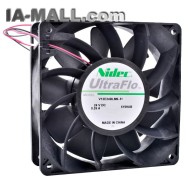 Nidec V12E24BLM9-51 DC 24V 0.39A server cooling fan