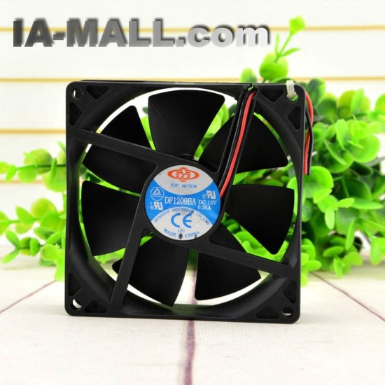 TOP MOTOR DF19BA DC12V 0.25A double ball cooling fan