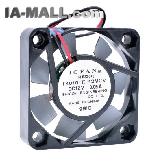 ICFAN F4040EE-12MCV 12V 0.06A North and South Bridge mini chassis silent fan Metal cooling fan