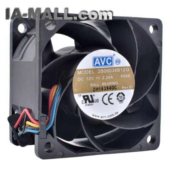 AVC 2B06038B12G DC12V 2.20A ball bearing cooling fan