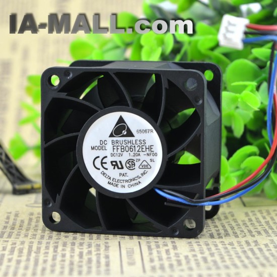 Delta FFB0612EHE 12v 1.2A double ball bearing  cooling fan