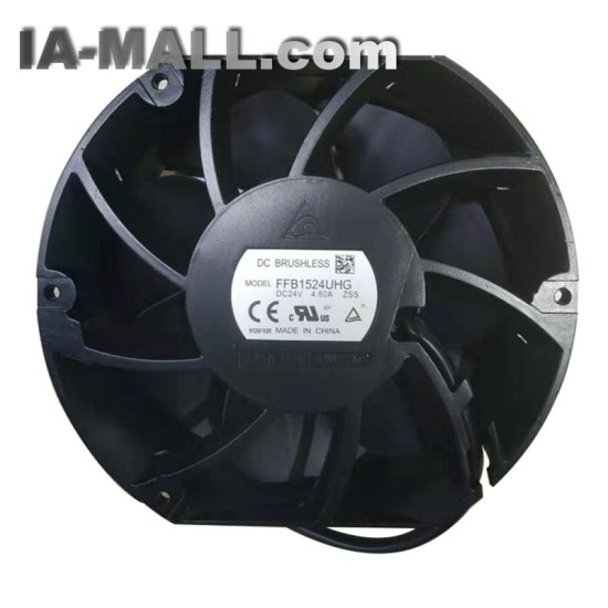 Delta FFB1524UHG DC24V 4.8A R6 inverter cooling fan