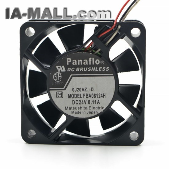 Panaflo FBA06124H DC24V 0.11A inverter axial cooling fan