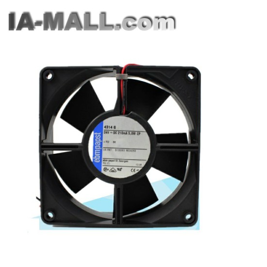 ebmpapst 4314G 24V 0.21A  12cm axial cooling fan