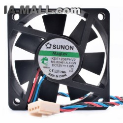 KDE1206PHV2 SUNON 60mm DC12V 1.0W fan