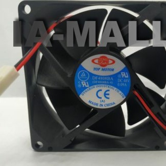 TOP MOTOR DF4808BA-4 DC48V 0.09A 8025 2-wire inverter Cooling fan