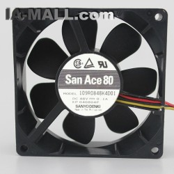 Sanyo 109R0848K4D01 48V 0.1A 8CM cooling fan