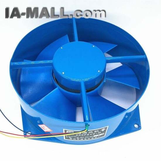 200FZY7-D AC380V 65W Axial Flow Electric Box Cooling Fan Wind Direction Adjustable