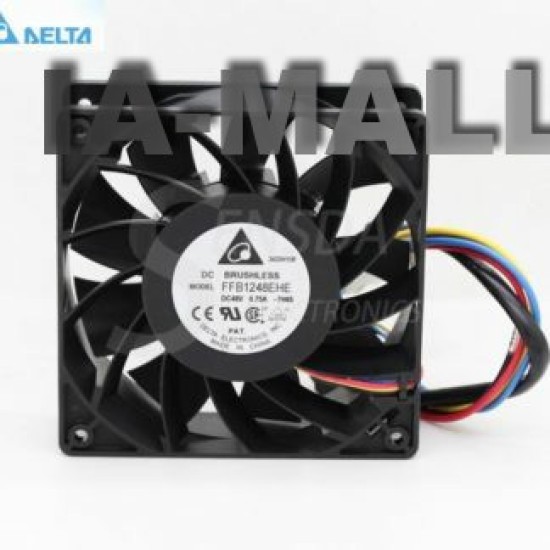 Delta FFB1248EHE 12CM DC48V 0.75A 4-pin industrial axial inverter cooling fans