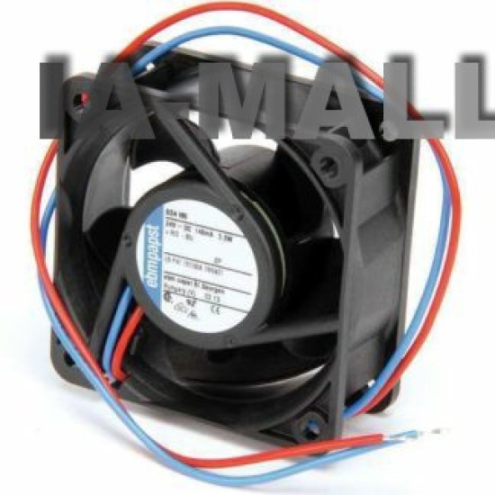 Ebm-Papst 624HH 24VDC 2-1/3″ Square Axial Fan Ebm-Papst 624HH 24VDC 2-1/3″ Square Axial Fan