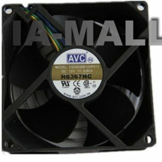 AVC DS09238B12HP-013  4PIN temperature controlled speed chassis fan