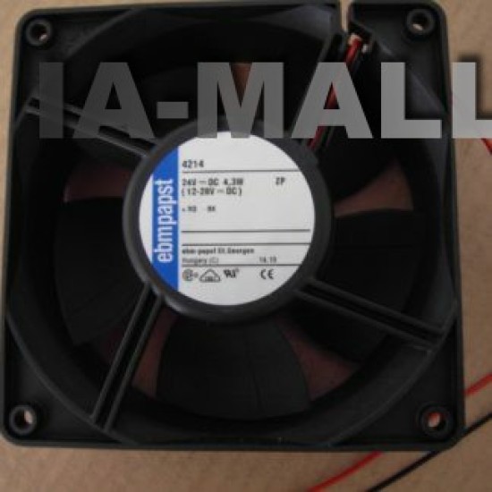 ebmpapst 4214 4.3W DC24V 120*38MM cooling fan