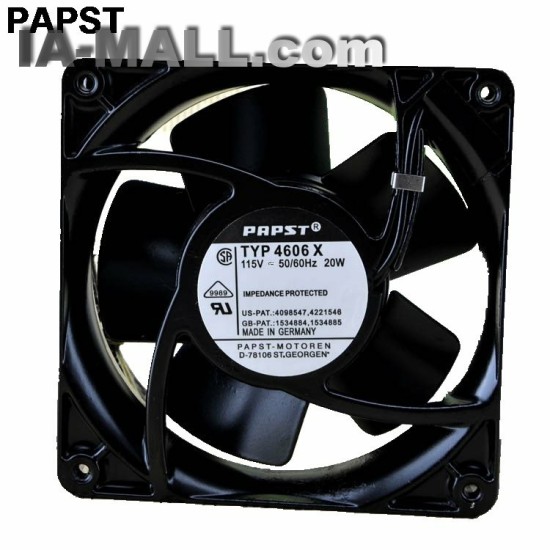 PAPST 4606X  AC115V 20W  3100RPM 105.9CFM axial cooling fan