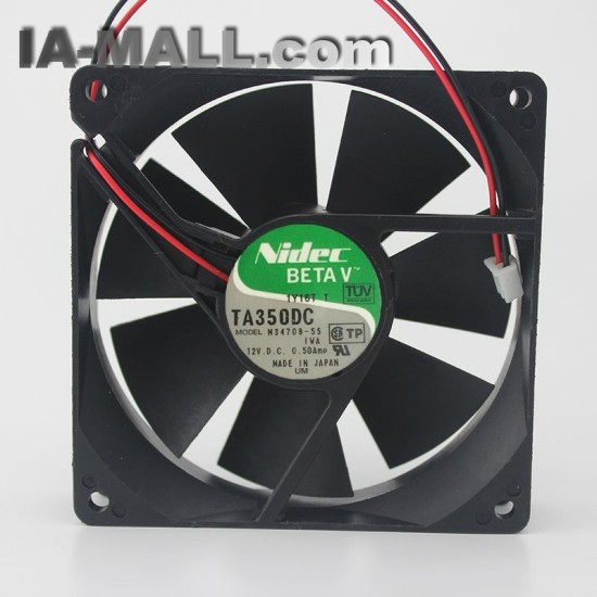 Nidec M34709-55 12V 0.50A double ball bearing  inverter cooling fan