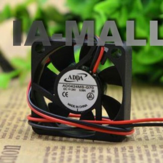 ADDA AD0424MS-G70 4CM 40*40*10 24V 2line printer inverter cooling fan