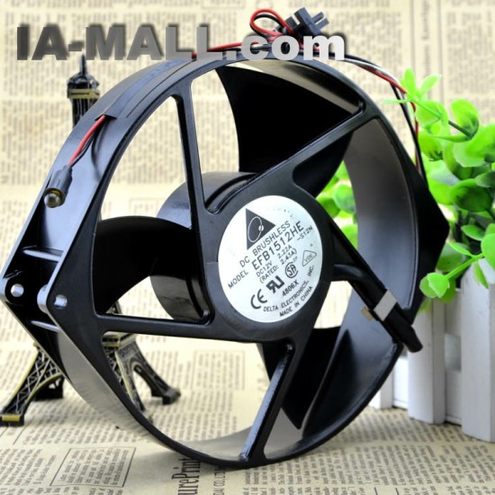 Delta EFB1512HEB 17238 170*150*38 12V DC BRUSHLESS cooling fan