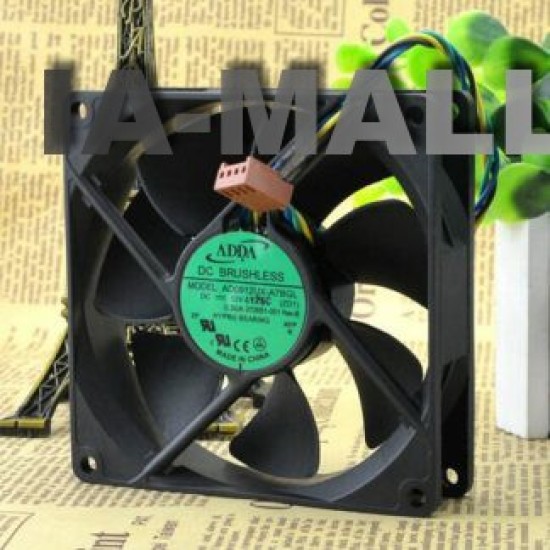 ADDA AD0912UX-A7BGL DC12V 0.33A CPU chassis server inverter cooling fans