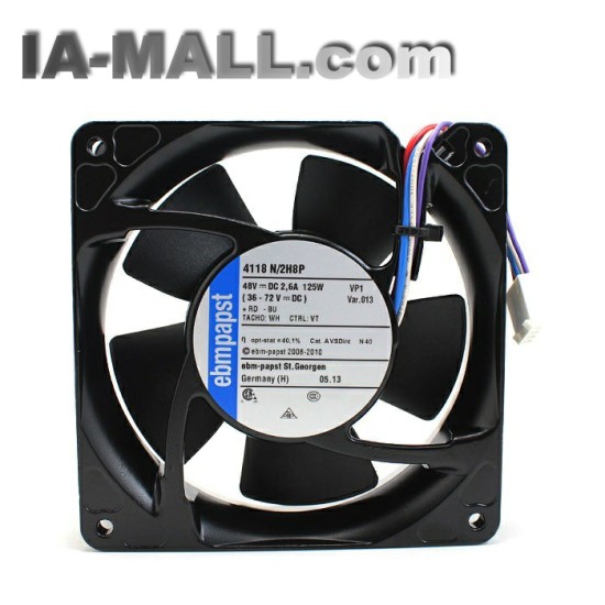 ebmpapst 4118N/2H8P  48V 2.6A high speed cooling fan