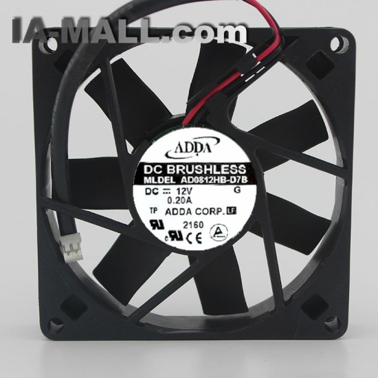 ADDA AD0812HB-D7B DC12V 0.20A cooling fan