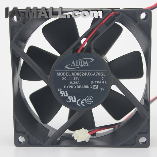 ADDA AD0824UX-A70GL 24V 0.29A 8CM  inverter cooling fan