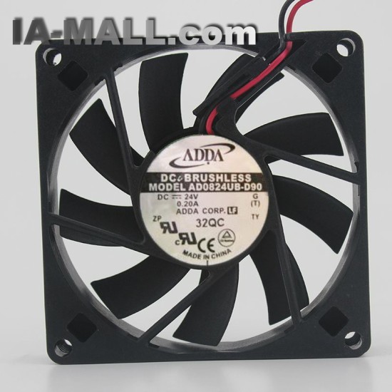 ADDA AD0824UB-D90 DC24V 0.2A inverter cooling fan