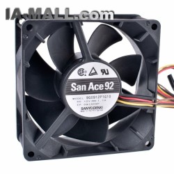 Sanyo 9G0912P1G10 DC12V 1.1A 4wire double ball bearing cooling fan