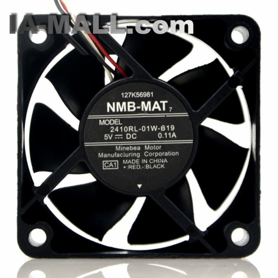 NMB 2410RL-01W-B19 5V 0.11A cooling fan