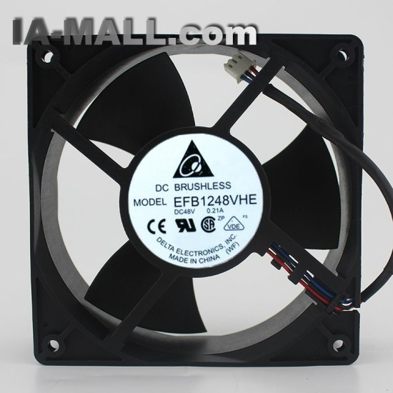 Delta EFB1248VHE  12CM 48V 0.21A switch cooling fan