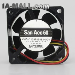 Sanyo 109R0648J4D04 DC 48V 0.14A axial cooling fan