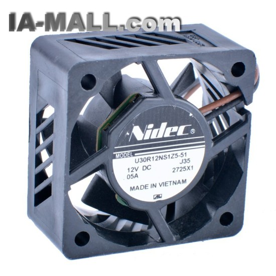 Nidec U30R12NS1Z5-51 12V 0.05A 3cm projector mini fan