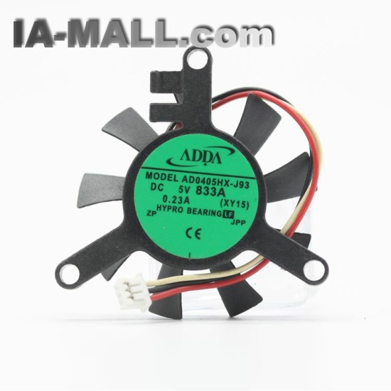 ADDA AD0405HX-J93 DC 5V 0.23A 3-wires cooling fan