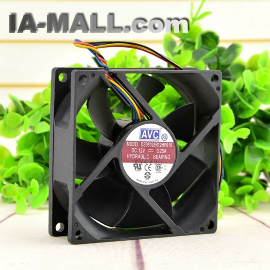 AVC C8025R12HB  DC12V 0.25A cooling fan