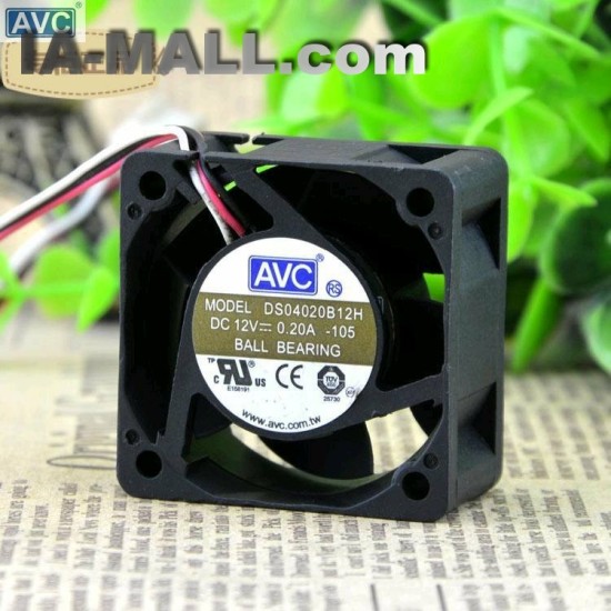 AVC DS040B12H 4cm 12V 0.A axial cooling fan