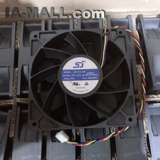 SJ SG121238BS DC 12V 2.7A S7 S9 T9 L3 Server Square Fan violence Fan