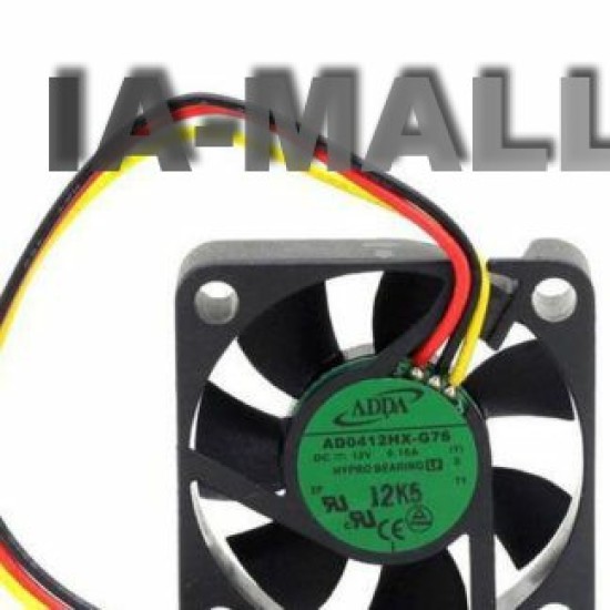 ADDA AD0412HX-G76 4CM 12V 0.10A speed mute cooling fan