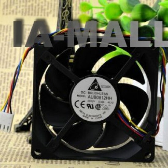 Delta AUB0812HH DC12V 0.32A hydraulic bearing cooling fan