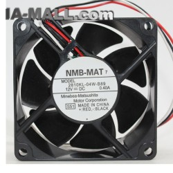 NMB 2810KL-04W-B89 DC12V 0.40A large air cooling fan