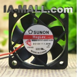 SUNON MB50151V1-000C-A99 5CM 1.60W  DC 12V 2-wire cooling fan