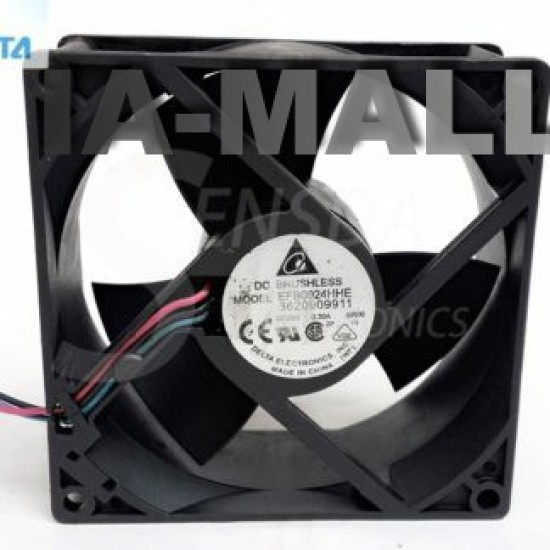 Delta EFB0924HHE  24V 0.30A server inverter axial Cooling Fan