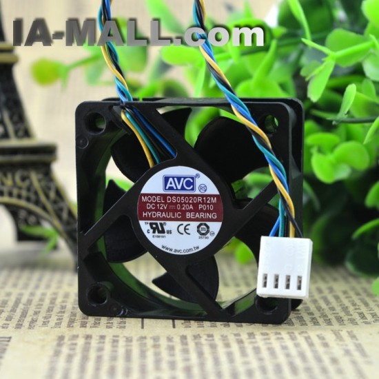 AVC DS05020R12M P010 12V 0.20A four-wire cooling fan