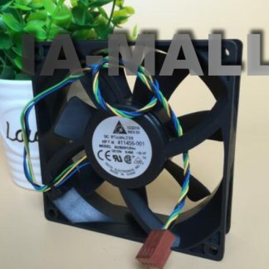 Delta AUB0912HH DC12V 0.40A 9CM 4-Wire Cooling Fan