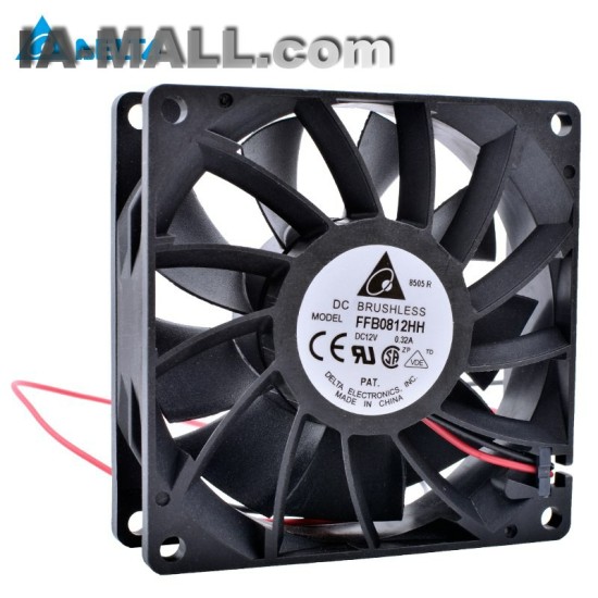 DELTA FFB0812HH DC12V 0.32A Double ball bearing cooling fan