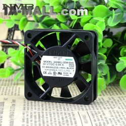 NMB 2406KL-05W-B49 6015 60mm DC 24V 0.09A 6CM cm alarm inverter fan
