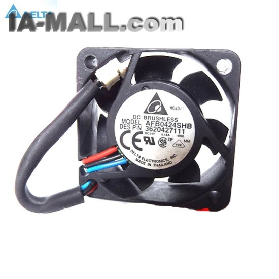 Delta AFB0424SHB DC24V 0.18A 3-Pin axial Cooling Fan