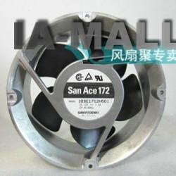 Sanyo 109E1712H501 12V 1.2A round aluminum frame cooling fan